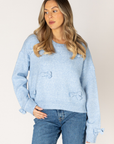 Lyla+Luxe, Jessie Bow Sweater