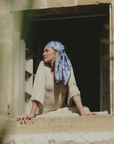 MLF, Secret Garden Silk  Scarf- Riviera