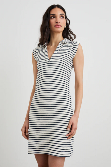 Rails, Amira Dress-Sailor Stripe Terry Towel