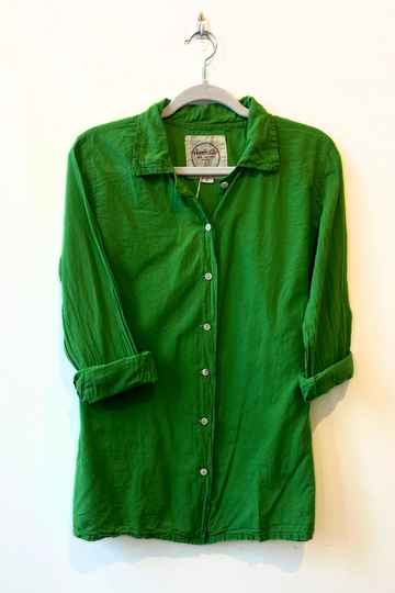 Auntie Oti, Grass Button Shirt
