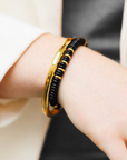 LC, Ashe Steel Bracelet - Black