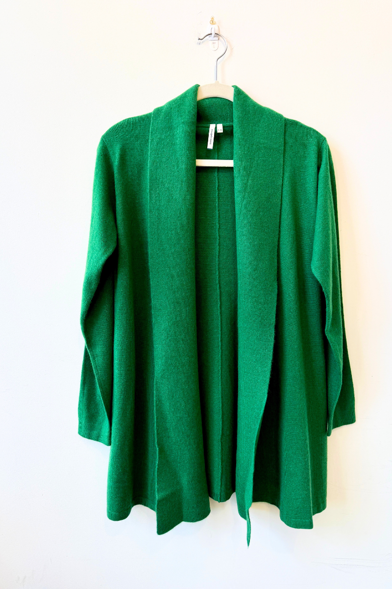 Cashmere Swing Sweater Coat