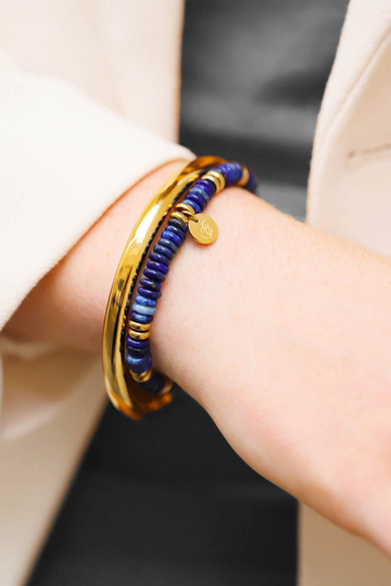 LC, Ashe Steel Bracelet - Blue