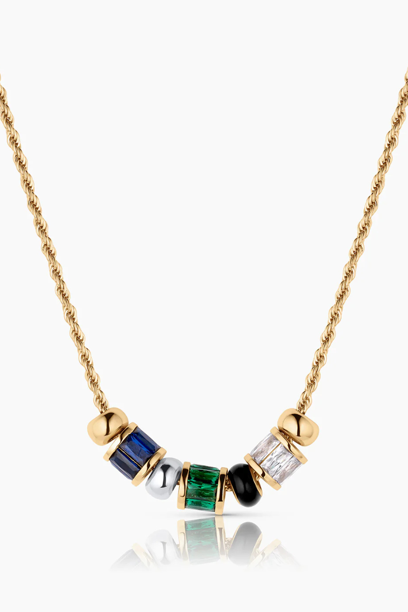 Thatch, Dali Green Necklace