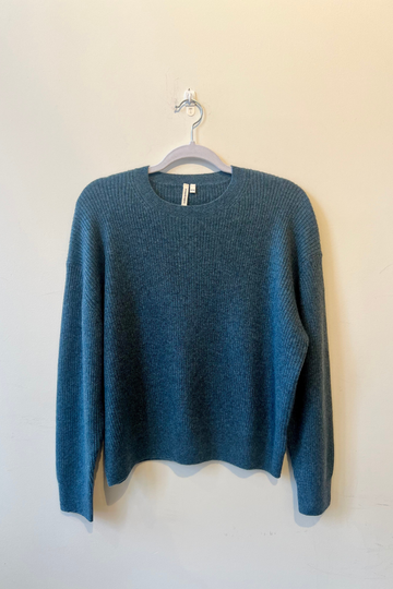 Cashmere thin Ribbed Lounge Sweater