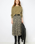 Gerard Darel - Damya Mid Floral Skirt