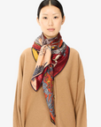 Inoui Editions, Four Seasons Square 130 Scarf-Autumn