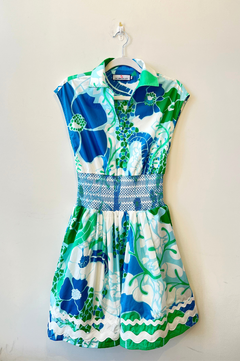 CK Bradley, Bayberry Dress - Narnia Sea Mist