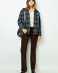 Gerard Darel - Mayssane Wool Check Jacket