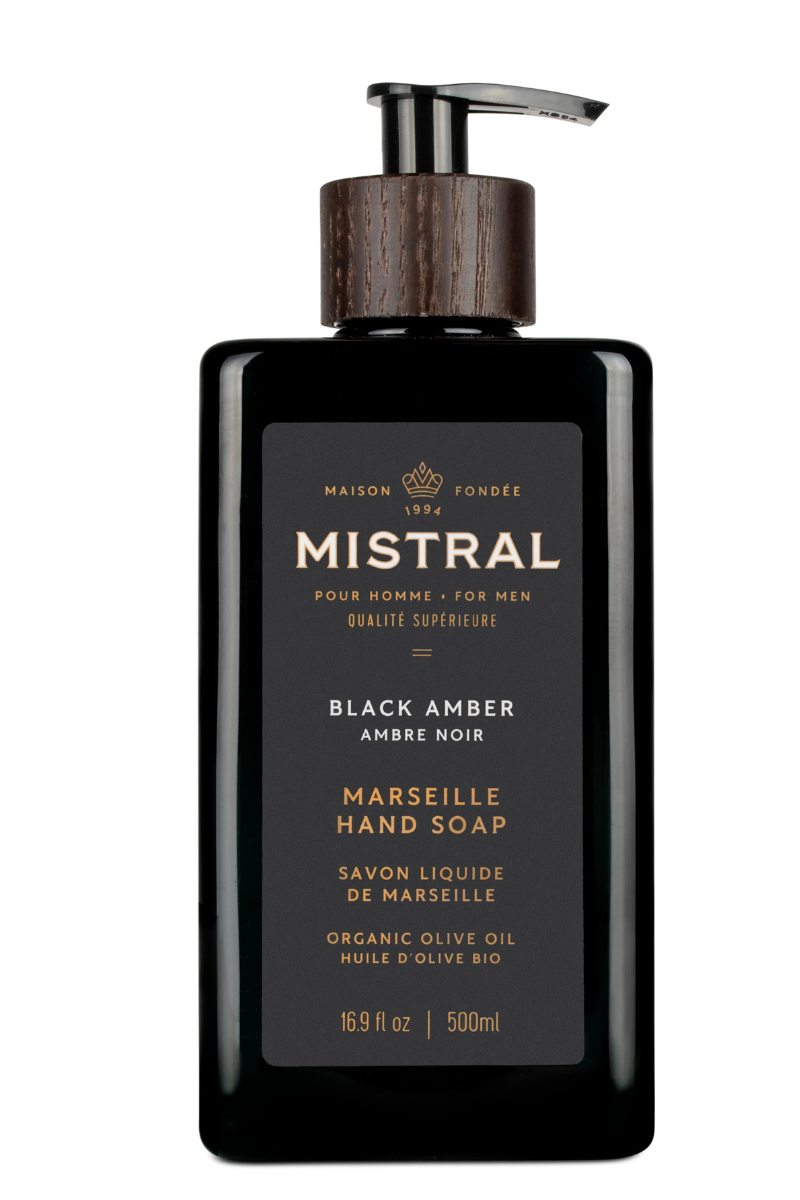 MISTRAL, Liquid Hand Soap-Black Ambre