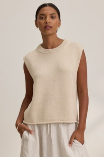 Velvet, Paola DS Cotton Cashmere Vest