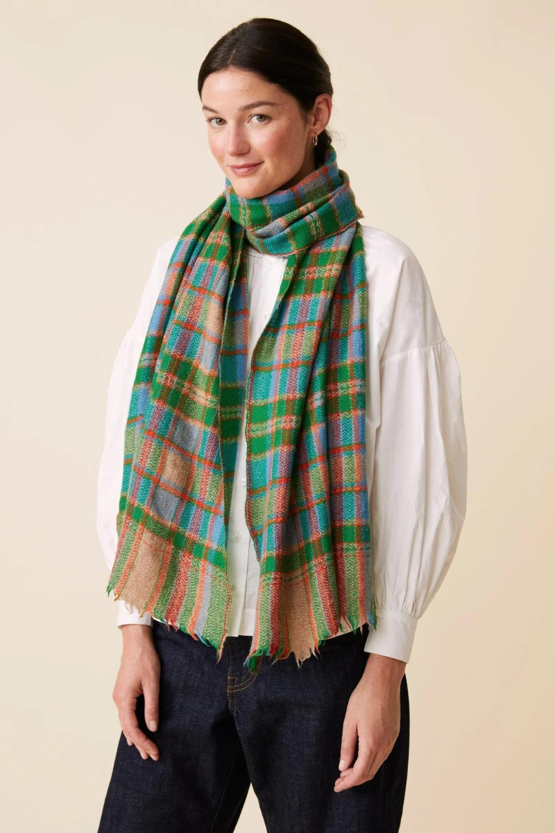 Moismont, Scarf No.700- Apple Green