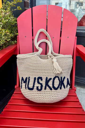 Muskoka woven Bag - Sand