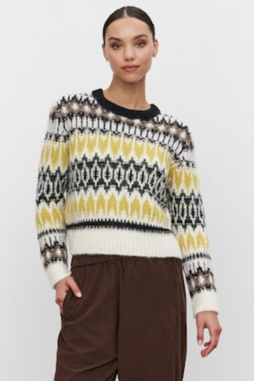 Velvet, Thelma Fair Isle Sweater