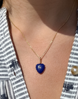 Thatch, Isabel Lapis Heart Necklace