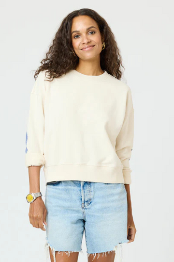 Kerri Rosenthal, Ex-Boy Friend Imperfect Heart Sweatshirt - Sand