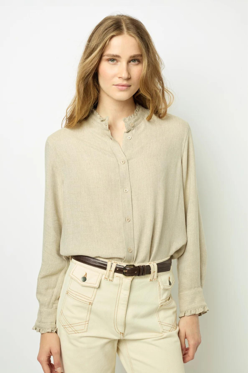 Gerard Darel - Bettina Lurex Winter Shirt