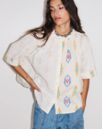 Stella Forest, Kaia Milestone Shirt- Ecru