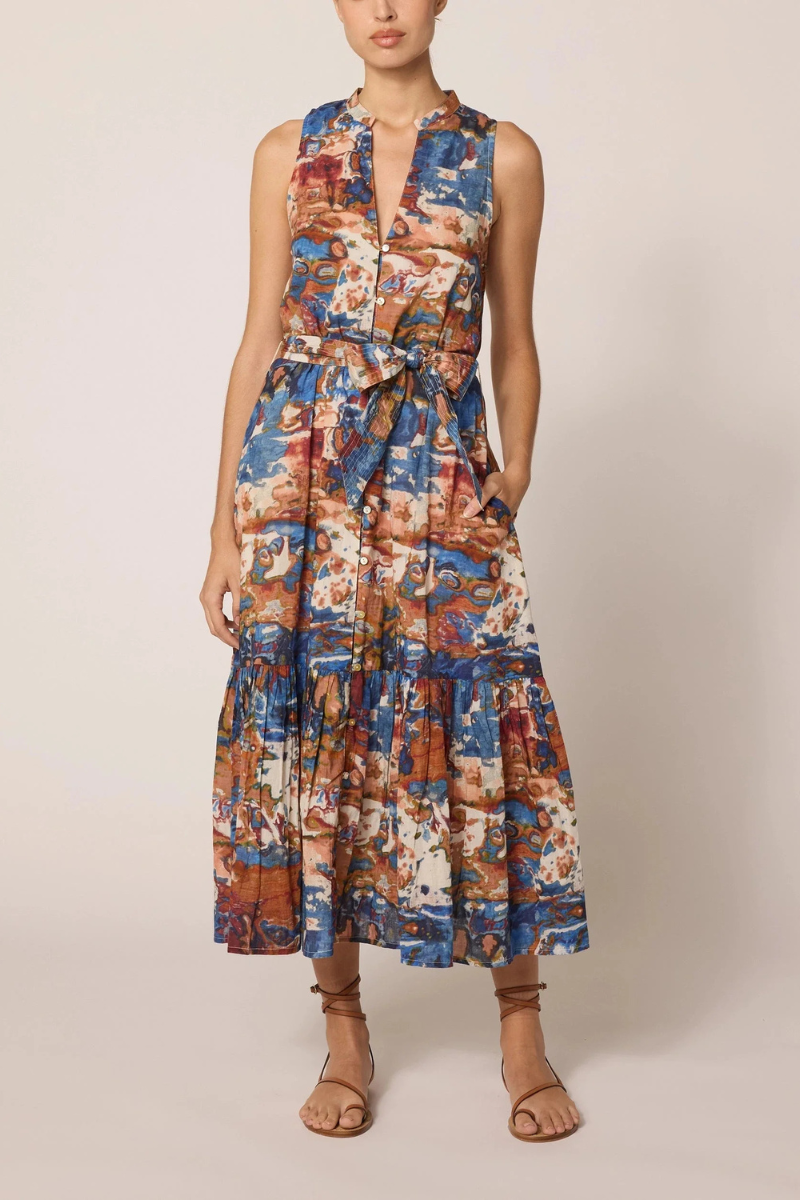 Cleobella, Izora Midi Dress - Murano Print