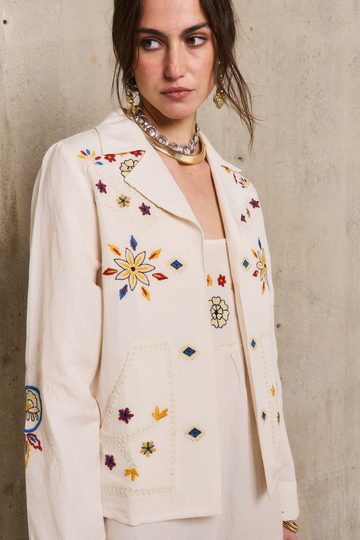 Stella Forest, Loraine Jacket - Ecru