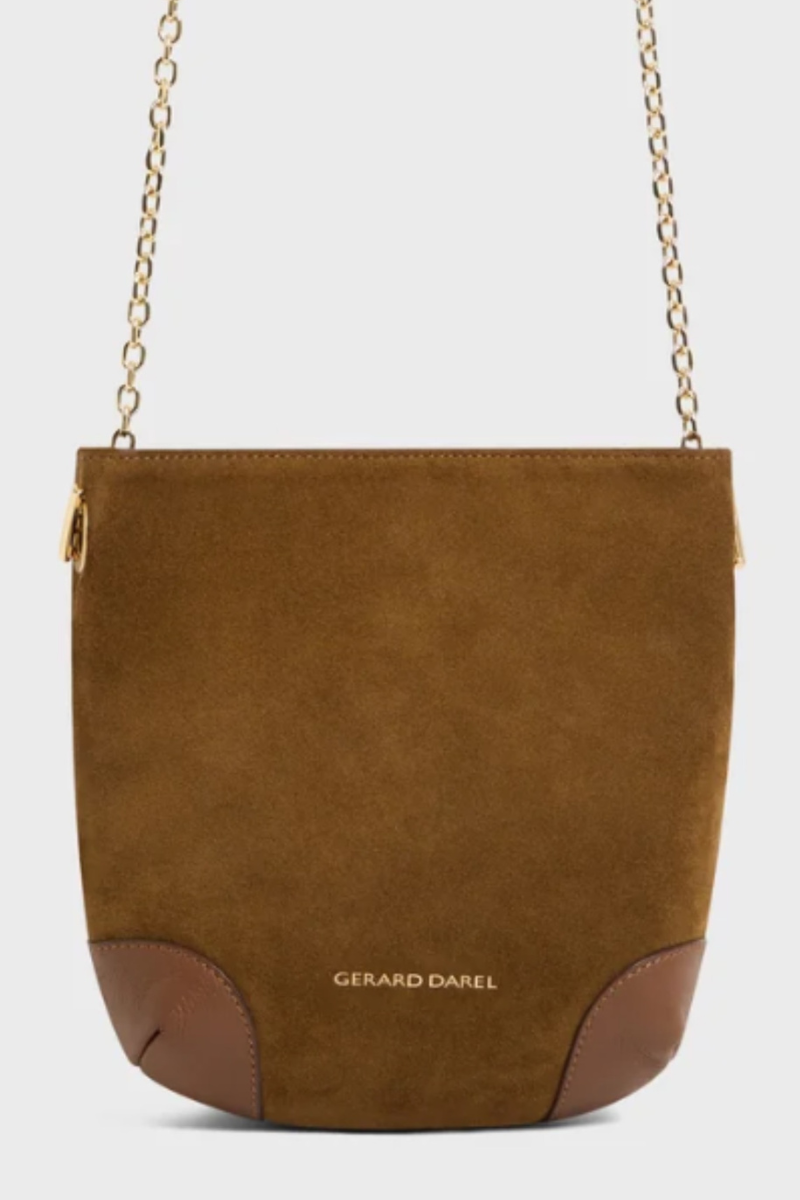 Gerard Darel,  Mini Charlotte Suede Cross Body Bag