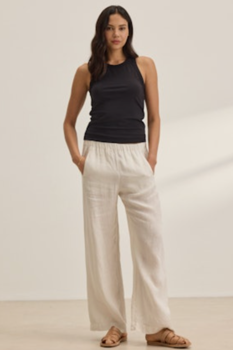 Velvet, Cleo Wade Woven Linen Pants