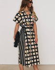 Stella Forest, Flora Long Dress- Multicolour