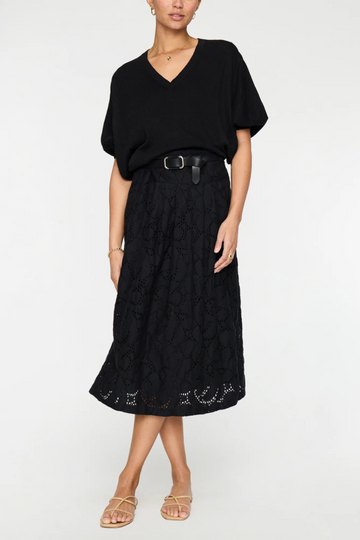 Brochu Walker, Fell Sweater Top - Black Onyx
