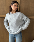 Charli, Cleo Sweater- Grey