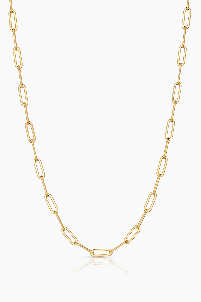 Thatch, Finn Necklace-14K Gold Plated-22 "