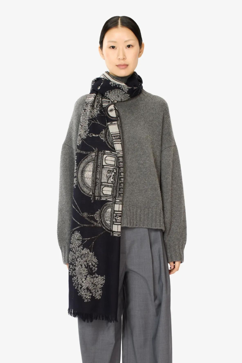 Inoui Editions, Mirage Scarf-Black