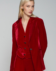 Vilagallo, Red Velvet Jacket