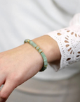 LC, Ashe Steel Bracelet - Aventurine