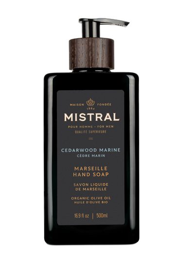 MISTRAL Liquid Hand Soap-Cedarwood Marine