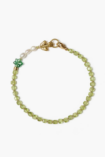 Chan Luu, Lottie Bracelet -Peridot Mix