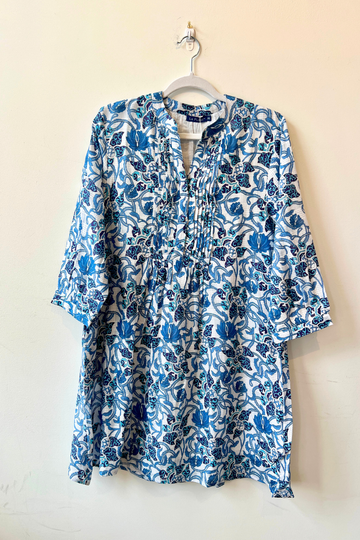 La Plage, Vineyard Dress-Vine Chinois Print