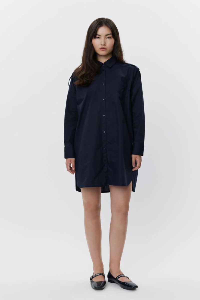 Sofie Schnoor, Bianca Shirt Dress, Navy