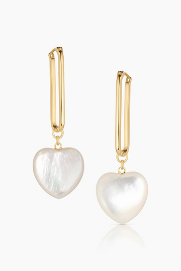 Thatch, Gemma Mother of Pearl Earrings