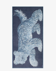 Inoui Editions, Etole 100 Cotton Freddy Scarf-Navy Blue