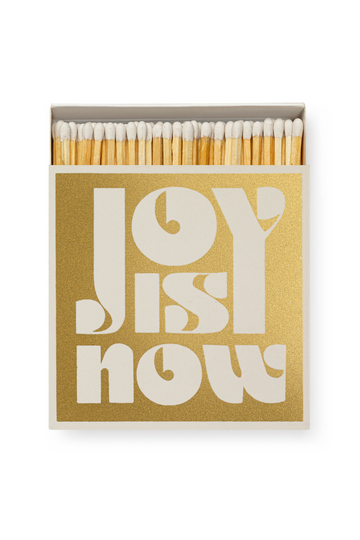 Archivist Gallery, Luxury Square Matchbox-Joy Is Now