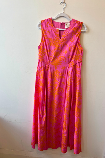 Nimo With Love, Allspice Dress - Pink Palm