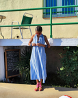 Dr. Bloom, Morena Dress - Blue