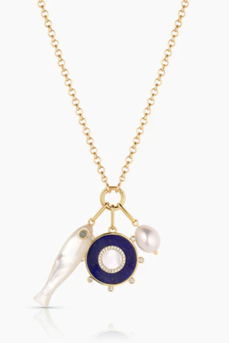 Thatch, Andros Charm Necklace
