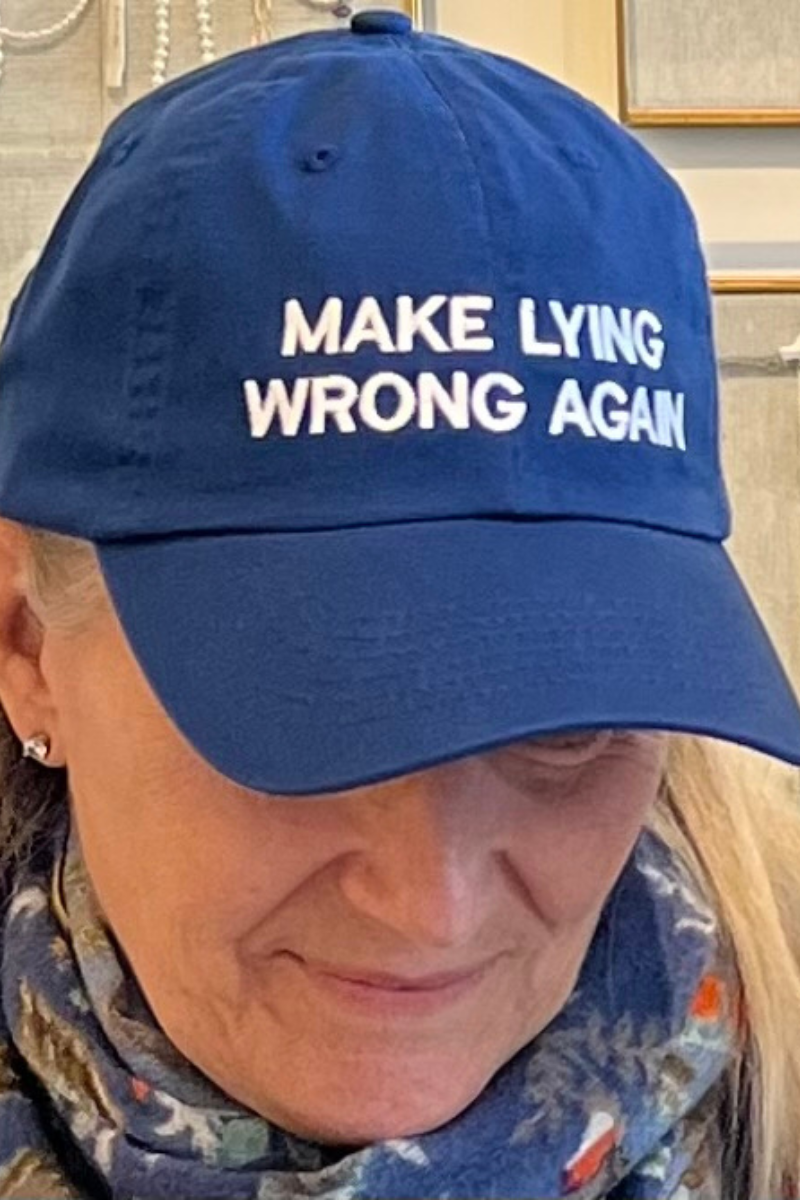 Baseball hat - MAKE LYING WRONG AGAIN