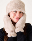 MERSEA, Cozy Cabin Faux Fur Hat - Oatmeal/Oatmeal