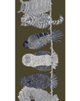 Inoui Editions, 80 Chouette Scarf - Khaki