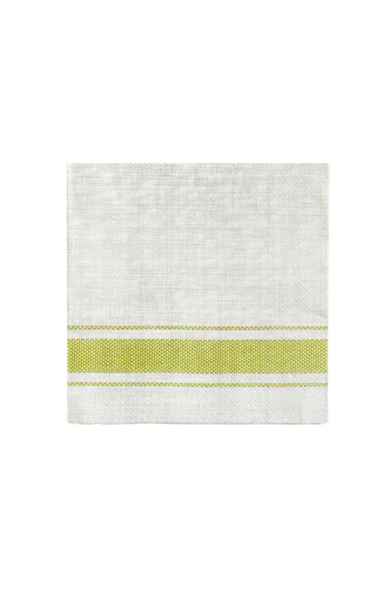 Cocktail Napkin, Bistro Stripe