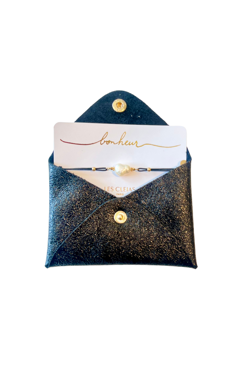 LC, Fresh Water Pearl Set- Black