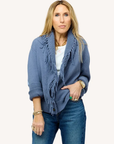 Kerri Rosenthal, Fringe Shawl Collar Love Cardigan