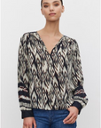 Velvet, Abrielle Viscose Ikat Top